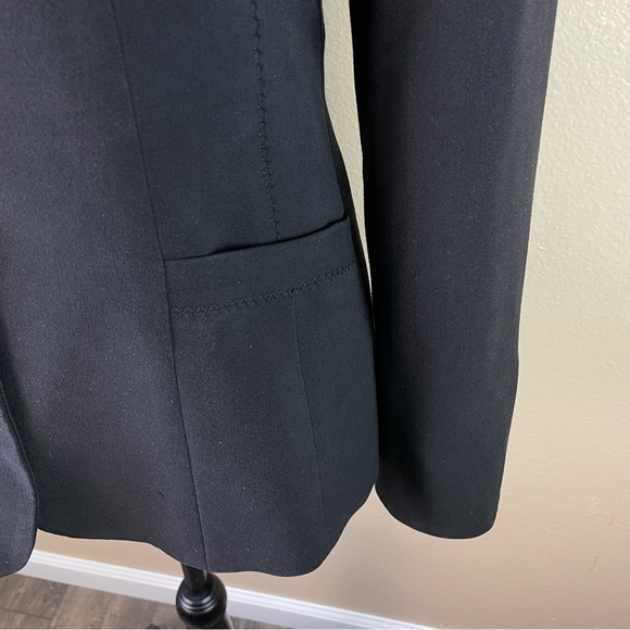 T Tahari Women Blazer Suit Jacket Classic Formal Work Jacket Black Size 8 - Picture 8 of 12
